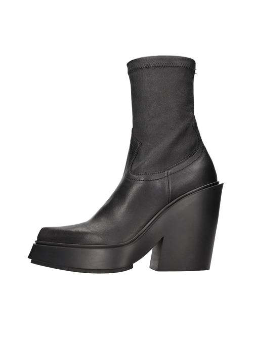 Stivaletti texani in pelle ed ecopelle VIC MATIE' | 1D7854D_D32W330101NERO